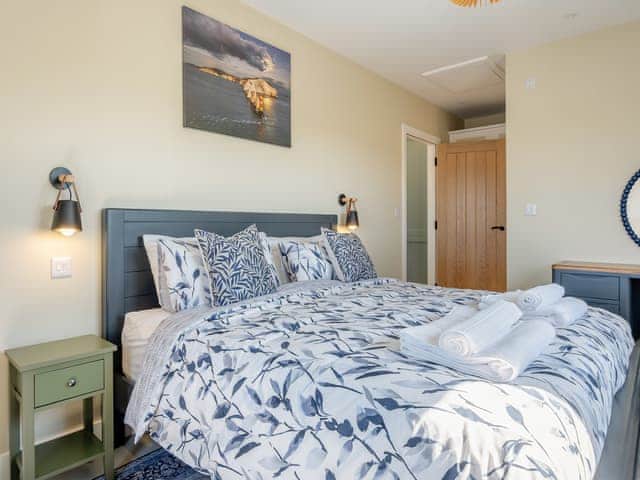 Double bedroom | The Old Cowshed, Thorness
