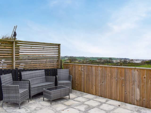 Sitting-out-area | Sea View Retreat, Lingdale, near Saltburn-by-the-sea