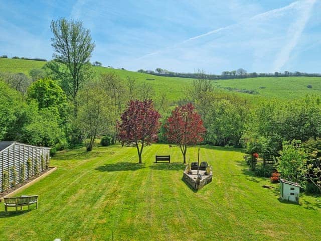 Garden | Camellia Cottage - Kilbol Country Cottages, Polmassick, near St Austell