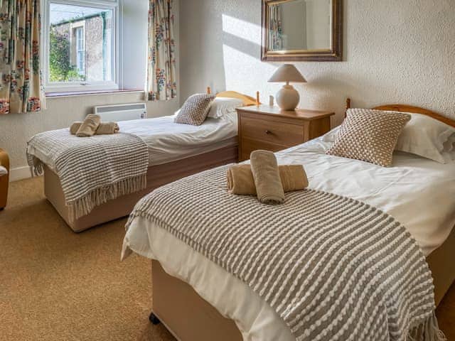 Twin bedroom | The Martin’s - Elwick Farm Holiday Cottages, Belford