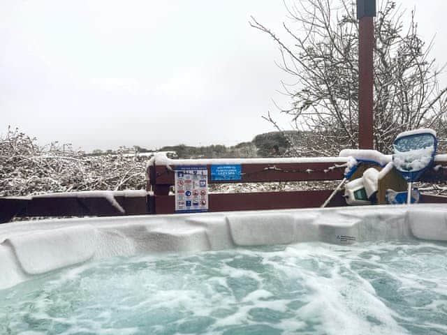 It might be cold outside but it’s not in here. | Floki’s Lodge, Felmoor Park, near Morpeth