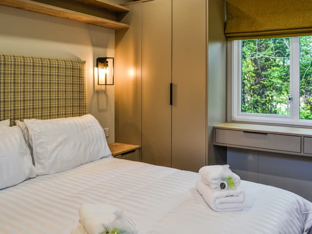 Double bedroom | The Stonewood Lodge - Wilberfoss Holiday Park, Wilberfoss, near York