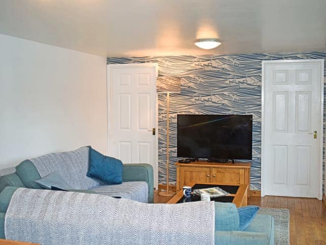 Living room | Grain Store 2 - Little Polgrain Barns, Caerhays, near Tregony