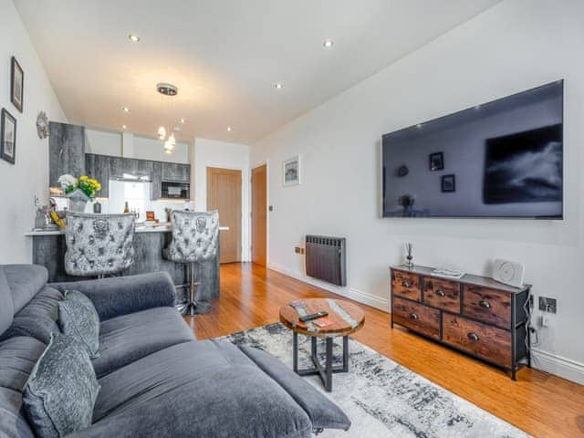 Open plan living space | Sea View 9, Whitby