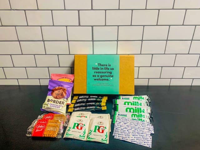 Welcome sachet pack | Beaconsfield House, Mundesley