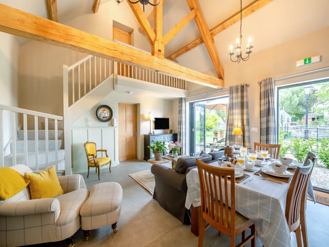 Open plan living space | Stable View, Langport