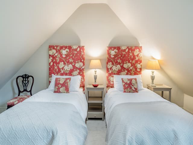 Twin bedroom | Stable View, Langport
