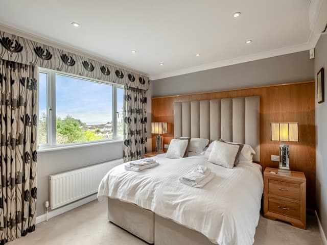 Double bedroom | Blue Cedars, Minehead, near Somerset