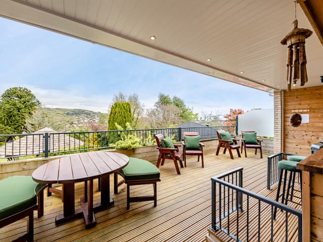 Outdoor area | Blue Cedars, Minehead, near Somerset