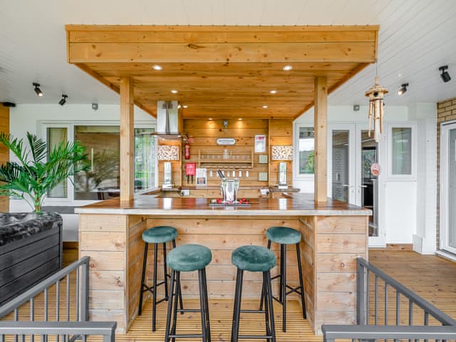 Outdoor area | Blue Cedars, Minehead, near Somerset