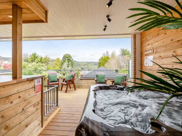 Outdoor area | Blue Cedars, Minehead, near Somerset