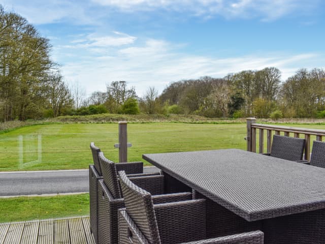 Sitting-out-area | Bentley - Bridlington Link Lodges, Sewerby, near Flamborough