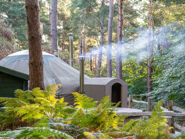 Exterior | The Warren Yurt, Black Hill, near Crowborough