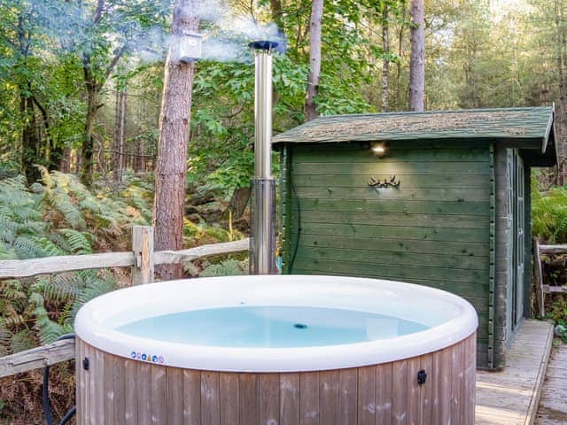 Hot tub | The Warren Yurt, Black Hill, near Crowborough