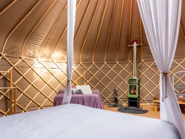 Interior | The Warren Yurt, Black Hill, near Crowborough