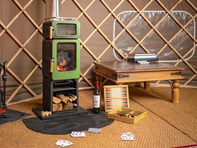 Interior | The Warren Yurt, Black Hill, near Crowborough