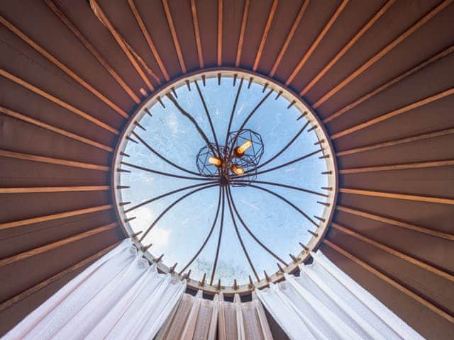 Interior | The Warren Yurt, Black Hill, near Crowborough