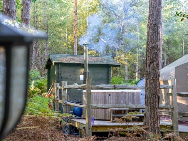 Exterior | The Warren Yurt, Black Hill, near Crowborough