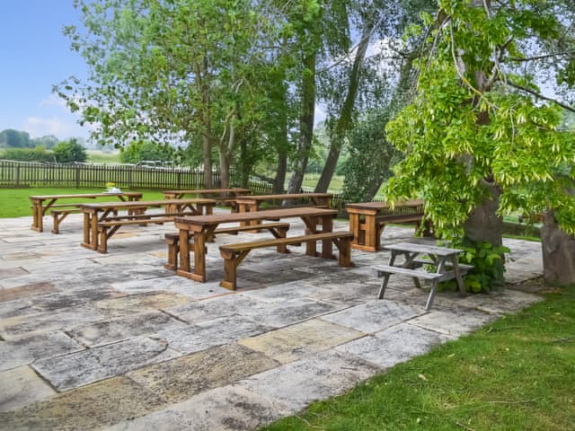 Sitting-out-area | Lily Pad 1 - Lily Pad Cottages, Nassington, near Stamford