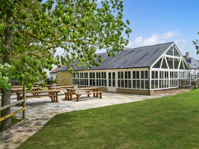 Sitting-out-area | Lily Pad 1 - Lily Pad Cottages, Nassington, near Stamford