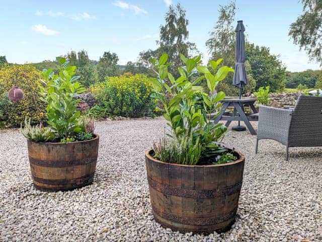 Outdoor area | The Dairy - Brackenthwaite Holidays, Arnside and Silverdale