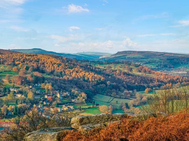 Froggatt Edge View | Pine Door, Eyam, near Bakewell