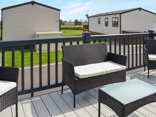 Sitting-out-area | Lodge 46 Bridlington Holiday Park - Bridlington Holiday Park, Bridlington