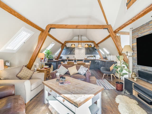 Open plan living space | Little Hewish Barn, Milton Abbas, near Blandford Forum