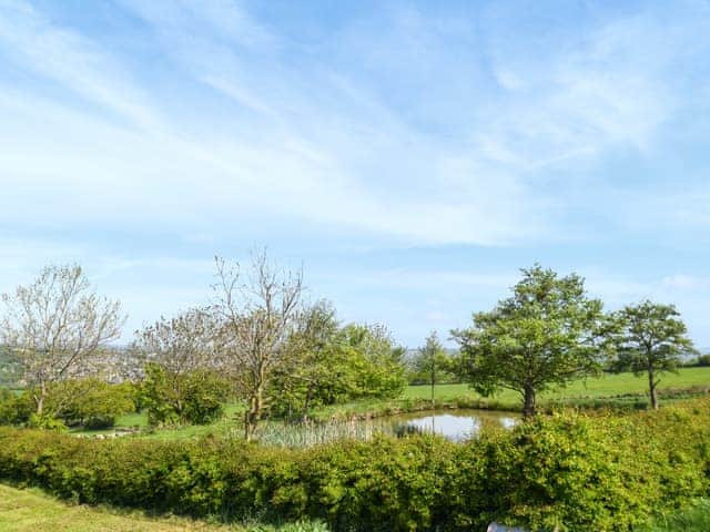 Onsite fishing pond | Martha’s Place, Upper Heaton, Huddersfield