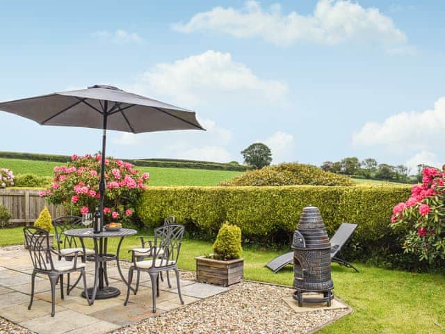 Sitting-out-area | Shepherds Retreat, Little Polgooth, near Saint Austell