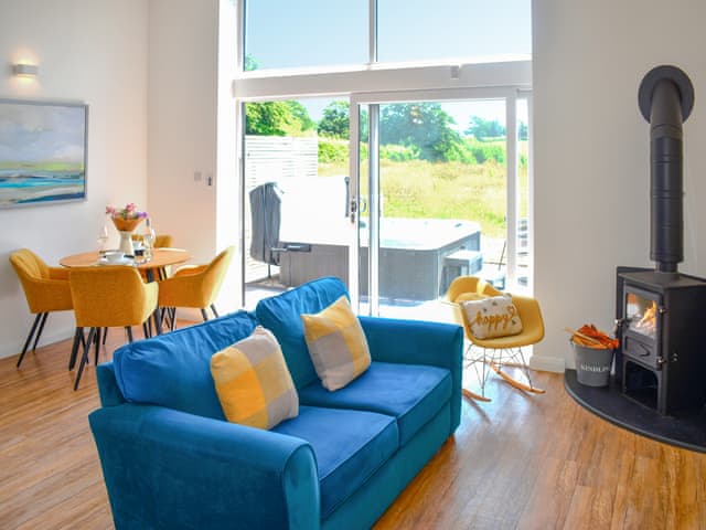 Open plan living space | The Old Hayloft - Two Moors Way Cottages, Witheridge