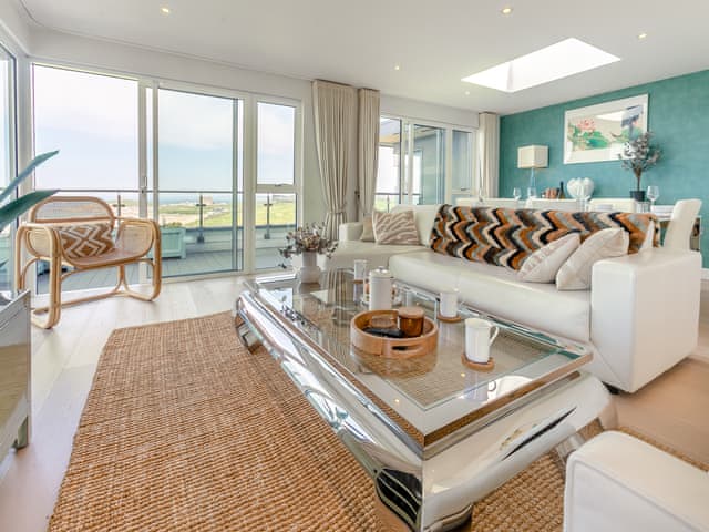 Open plan living space | Penthouse 14 Oceangate, Newquay