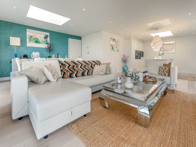 Open plan living space | Penthouse 14 Oceangate, Newquay