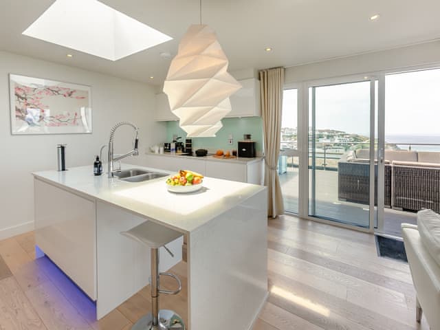 Open plan living space | Penthouse 14 Oceangate, Newquay