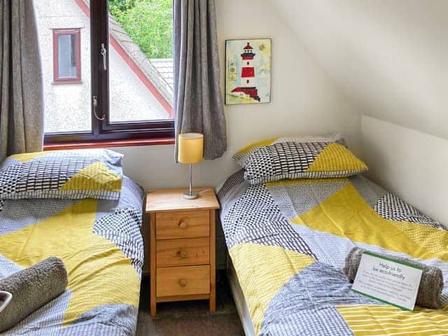 Twin bedroom | Trevithick Lodge, St Erth Praze, near Hayle