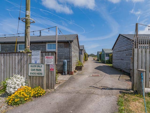 Driveway | Spinnaker - Keel Lodges, Staithes, near Whitby