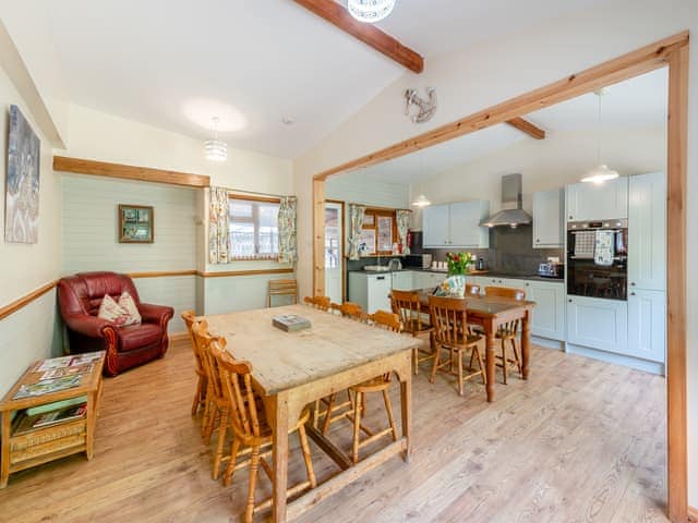 Kitchen/diner | Captain’s Quarters - Keel Lodges, Staithes, near Whitby