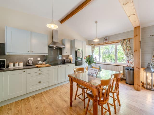 Kitchen/diner | Captain’s Quarters - Keel Lodges, Staithes, near Whitby