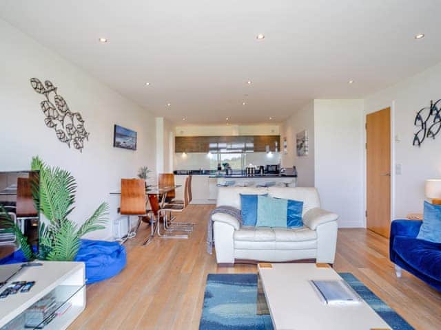 Open plan living space | 7 Cribbar - Cribbar, Newquay