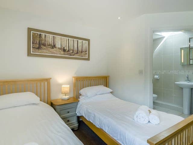 Twin bedroom | Willow Barn - Beech Farm Barns, Neatishead, near Norwich