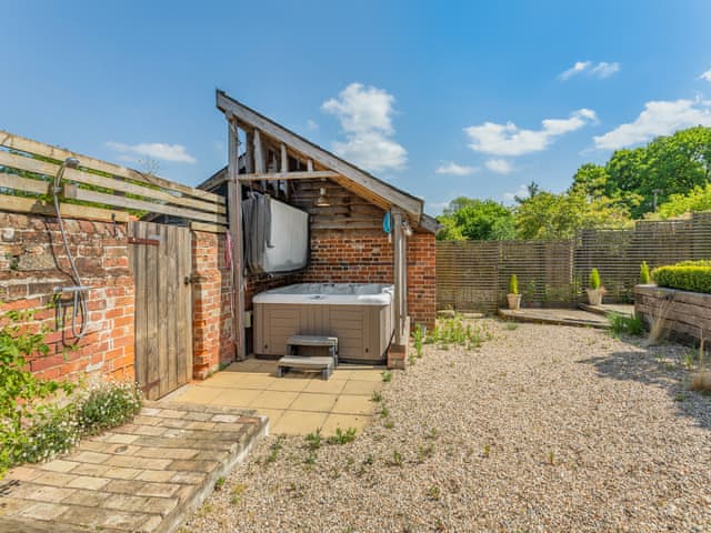 Hot tub | Liston Hall Barn, Gosfield