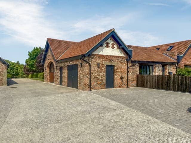 Driveway | Valentines Cottage - Home Farm Retreats, Kirk Hammerton, near York