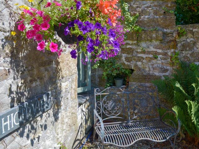 Sitting-out-area | High View - Sandy Barn Cottages, St Breward, Bodmin Moor