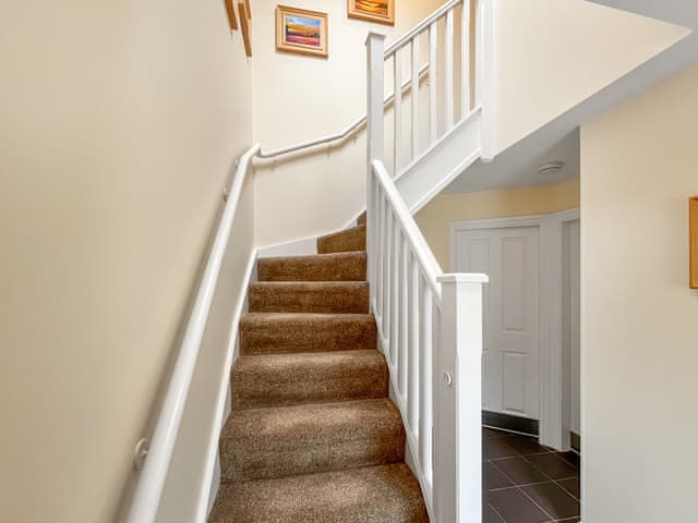 Entrance Hallway & Stairs | Maggies Mews - Greetham Retreat, Greetham, near Horncastle