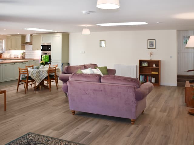 Open plan living space | Orchard Lodge - Bridge Farm, Drimpton, near Beaminster