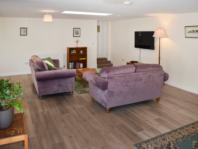 Open plan living space | Orchard Lodge - Bridge Farm, Drimpton, near Beaminster