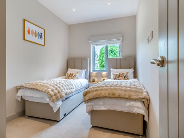 Twin bedroom | Lavender Barn, Heacham