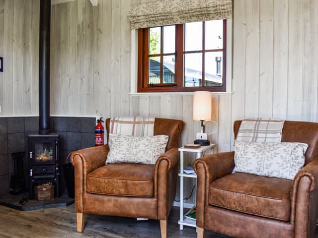 Open plan living space | Barn Owl Hut - Hollins Farm Shepherd Huts, Westerdale, near Whitby