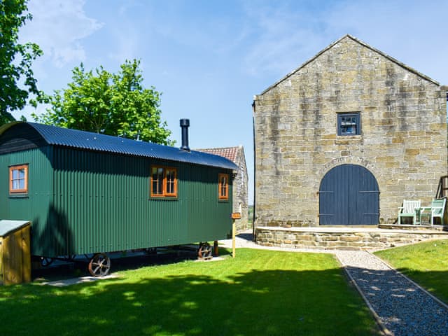 Exterior | Barn Owl Hut - Hollins Farm Shepherd Huts, Westerdale, near Whitby