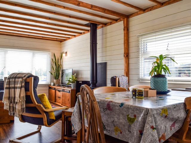 Dining Area | The Cabin - Rectory Farm, Northampton